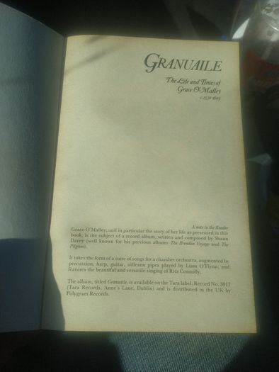Granuaile Grace O'Malley