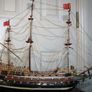 ROYAL SOVEREIGN 1637 Famous British Ships -Seas Model Ship L-18" H-17" Image 2