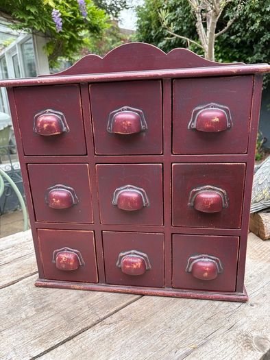 Vintage French  Chest Apothecary  Drawers  OFFERS WELCOME