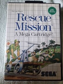 Rescue Mission Sega Master System Arcade Retro Games Original