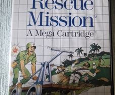 Rescue Mission Sega Master System Arcade Retro Games Original