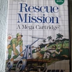 Rescue Mission Sega Master System Arcade Retro Games Original