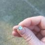 Diamond cluster engagement ring with papers Image 8
