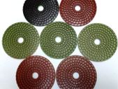 diamond polishing pads 100mm - wet  type