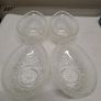 Vintage 1960s Prawn Avocado Cocktail Glass Bowls Image 7