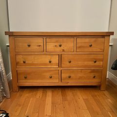 oak chest of drawer