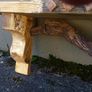 Rustic Driftwood Floating Shelf / Mantel Image 6