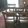 Set of 8 Edwardian mahogany Dining Chairs Image 8