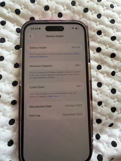 Pink iPhone 16