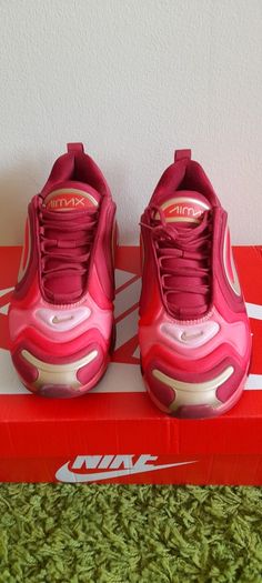 Nike Air Max 720 Iron Man (GS) UK-5.5/EUR-38.5 AQ3195-600 Team Crimson/Metallic Red Bronze-Gym Red-2019