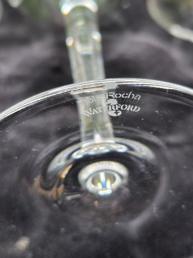 John Rocha Waterford Crystal Wine Glasses Set of 4 Signature Cut