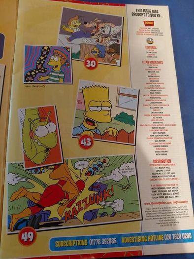 Simpsons comic