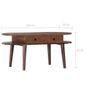 Coffee Table 100x50x46 cm Image 8