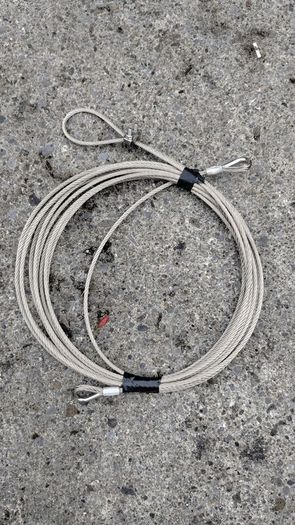 Steel wire ropes 5mm x 10m