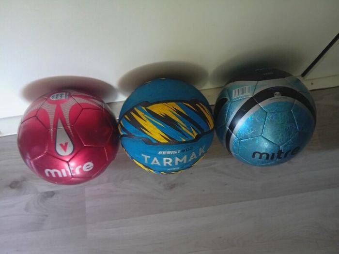 Like New Quality Basketball& Football Balls