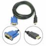1.8m HDMI Male to VGA Male HD15 Video Adapter Cable Lead for TV Computer Monitor - FHT11CAB Image 8