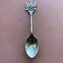 Sterling Silver London Souvenir Spoon Two Dragons and Red Cross Image 7