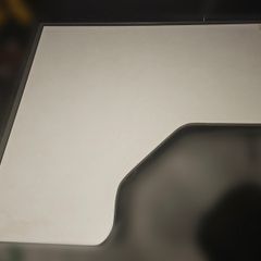 Sturdy L-Shaped Corner Desk / Workbench - Heavy Metal Frame