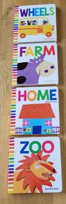Sandcastle books for babies first words, set of 4, 10 Euro