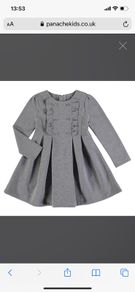 Mayoral chic dress age 7 like new!