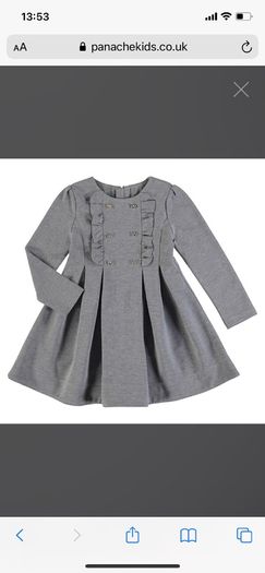 Mayoral chic dress age 7 like new!