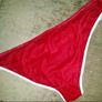 Brand new red underwear with fur size UK20 EUR48/50 Postage included Image 3