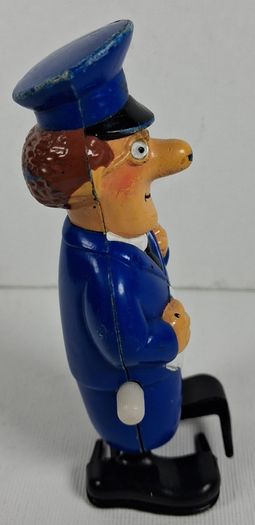 Vintage 1980s post man pat wind up toy