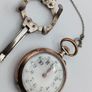 Vintage Silver pocket / wrist Watch Image 8