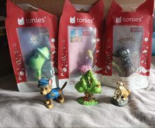 Selection of unopened and opened Tonies