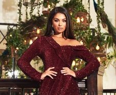 Lavish Alice Velvet Mini Dress