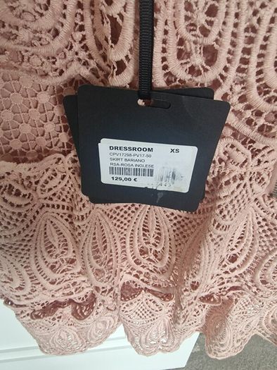 Lace Mini Skirt
