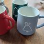 Belleek Living Christmas Doodles Mugs Set of 4 Image 2