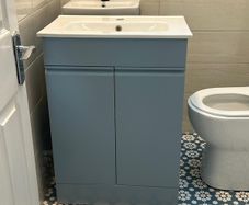 Vanity unit with sink