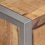 TV Cabinet 120x30x40 cm Rough Mango Wood Image 2