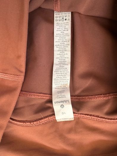 Brown Lululemon Size US 10 Leggings (genuine)