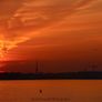 Red Sunset, Dun Laoghaire, Dublin Print - West Pier DLR Image 4