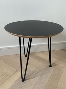 Black table 50cm