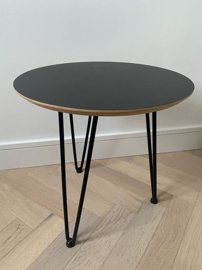 Black table 50cm