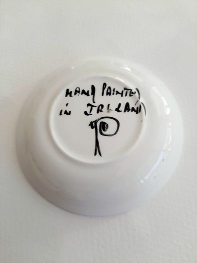 Vintage Irish trinket dish