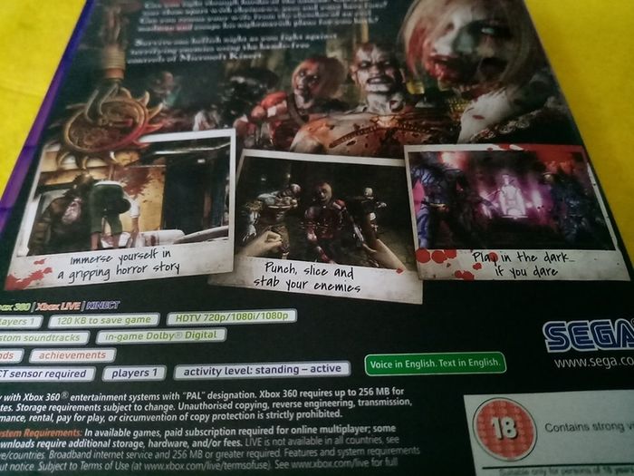 Rise of Nightmares Xbox 360 Games