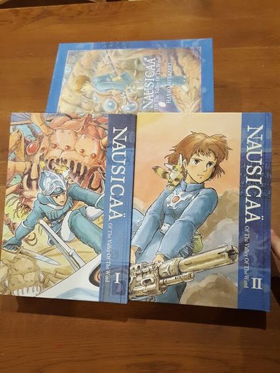 Nausicaa of the Valley of the Wind Hardcover Manga COMPLETE SET by Hayao Miyazaki