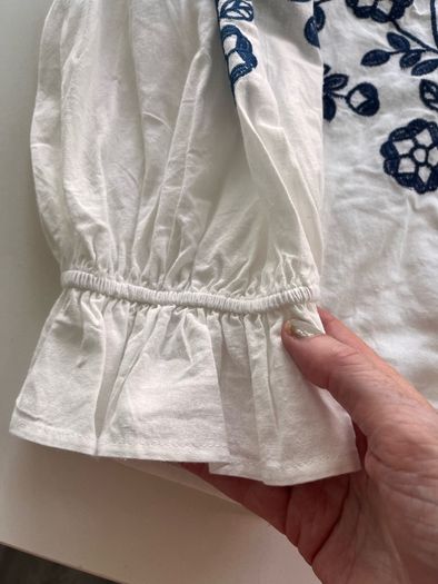 blouse 100% cotton embroidered