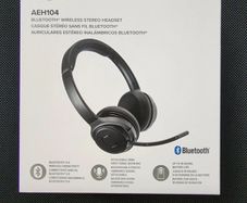 Targus Wireless Bluetooth Stereo Headset, Black (AEH104GL)