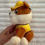 Gund Paw Patrol Rubble Plush Stuffed Dog approx. 7" Construction Bulldog Puppy Please look at the pictures Image 4