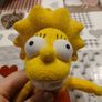 The Simpsons Lisa Simpson Small Plush Soft Toy Vintage 2007 Fox Matt Groening Image 3