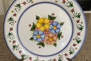 Hand Painted Ceramic Plate