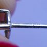 Vintage 925 Sterling Silver  cubic zirconia stunning earrings Image 8