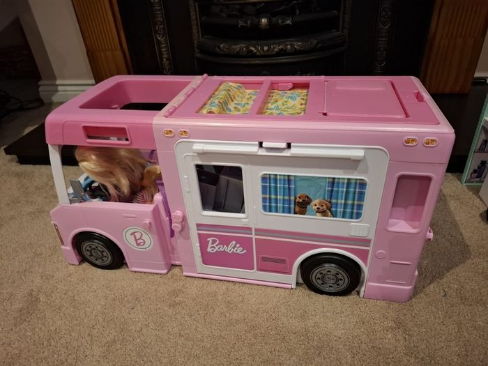 Barbie Camper Van and accessories