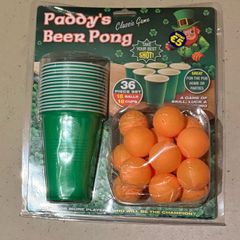 Paddy's Beer pong set