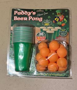 Paddy's Beer pong set